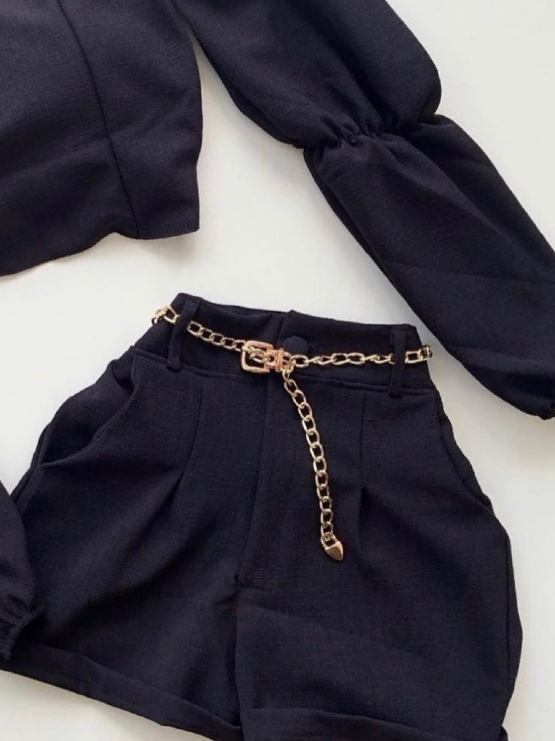 Cinto de corrente dourado CM5-1