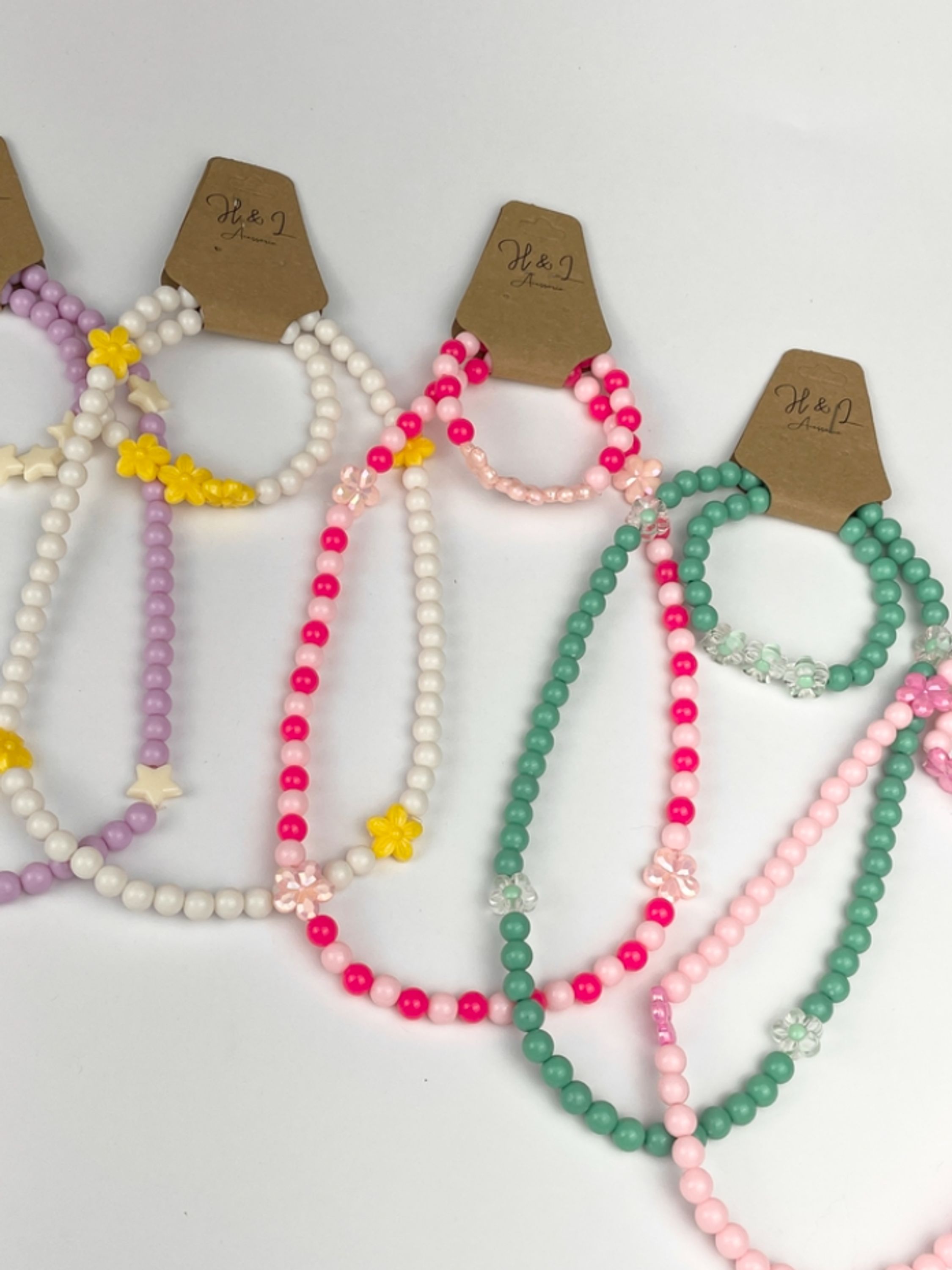 Kit colar e pulseira infantil