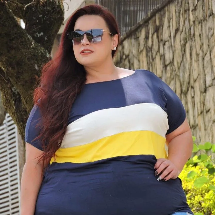 Blusa Just Moda Plus Size