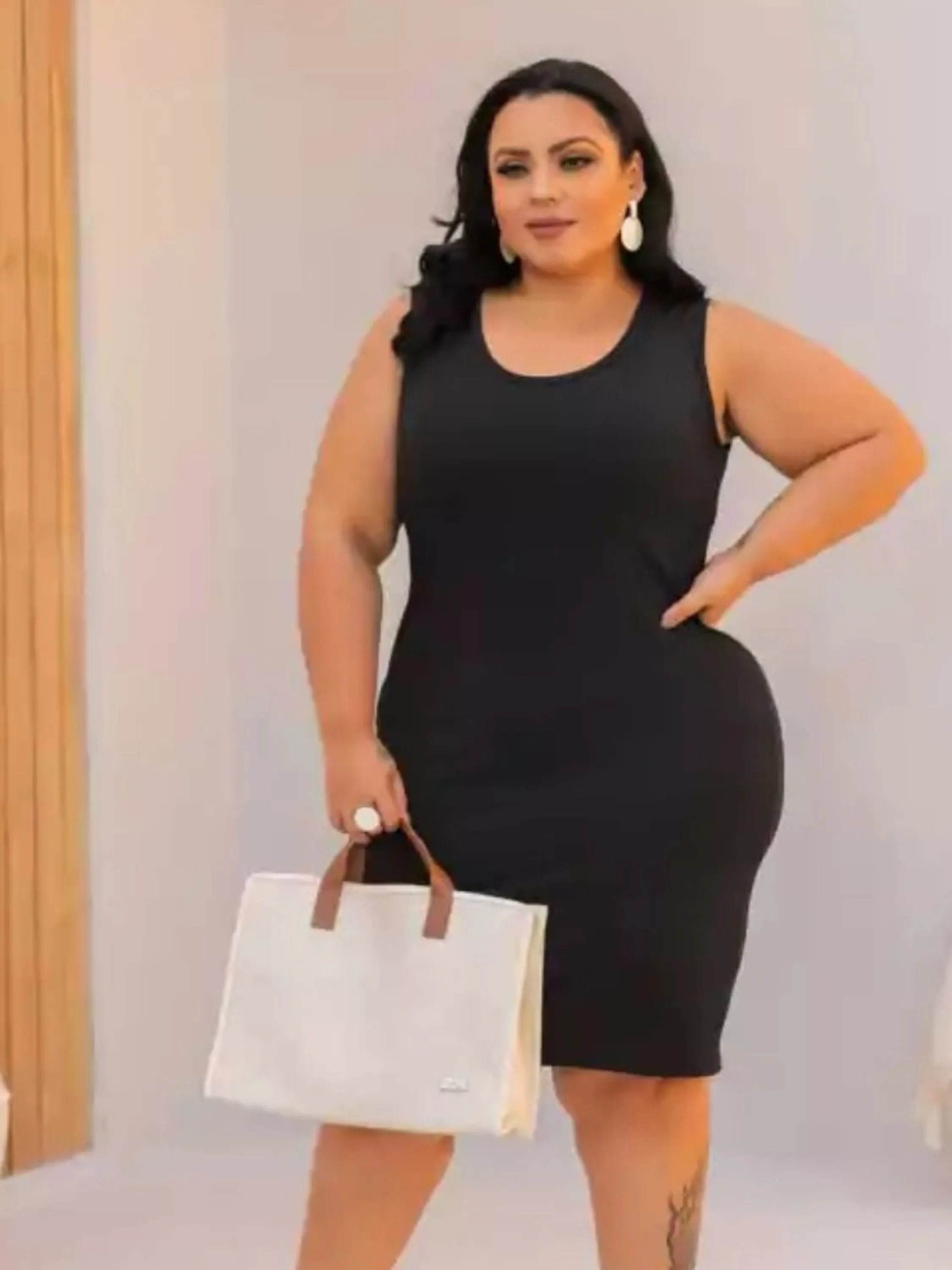 Vestido Regata G1 Plus Size