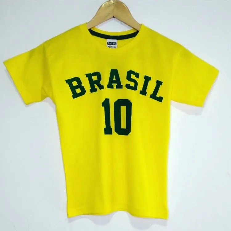 Camiseta Infantil Brasil/Juvenil