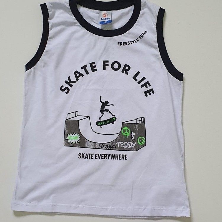 Camiseta Regata Infantil Menino