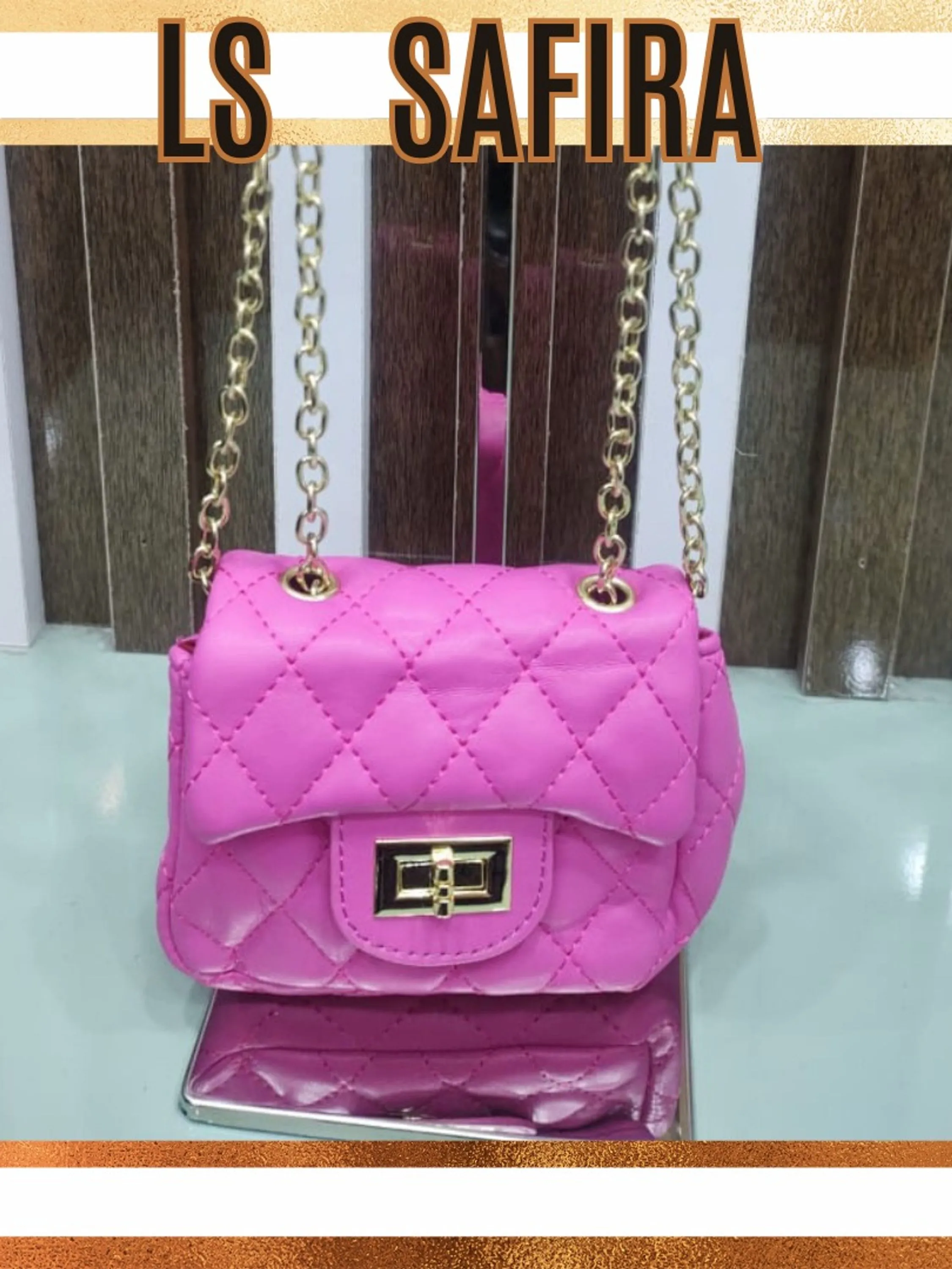 Bolsa Mini Bag feminina