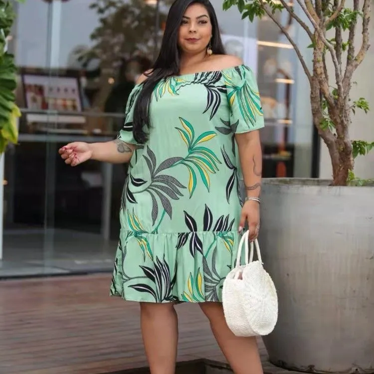 Vestido ciganinha plus size