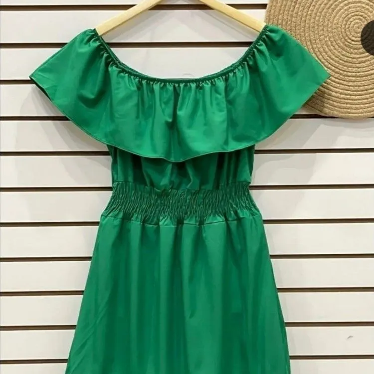 vestido babado com forró