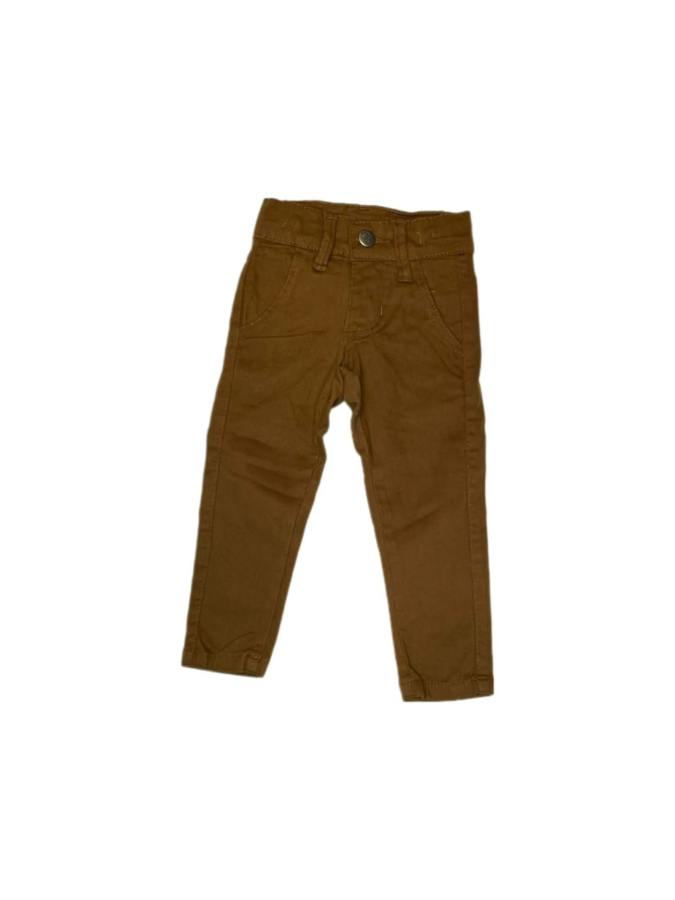 Calça de sarja masculina infantil