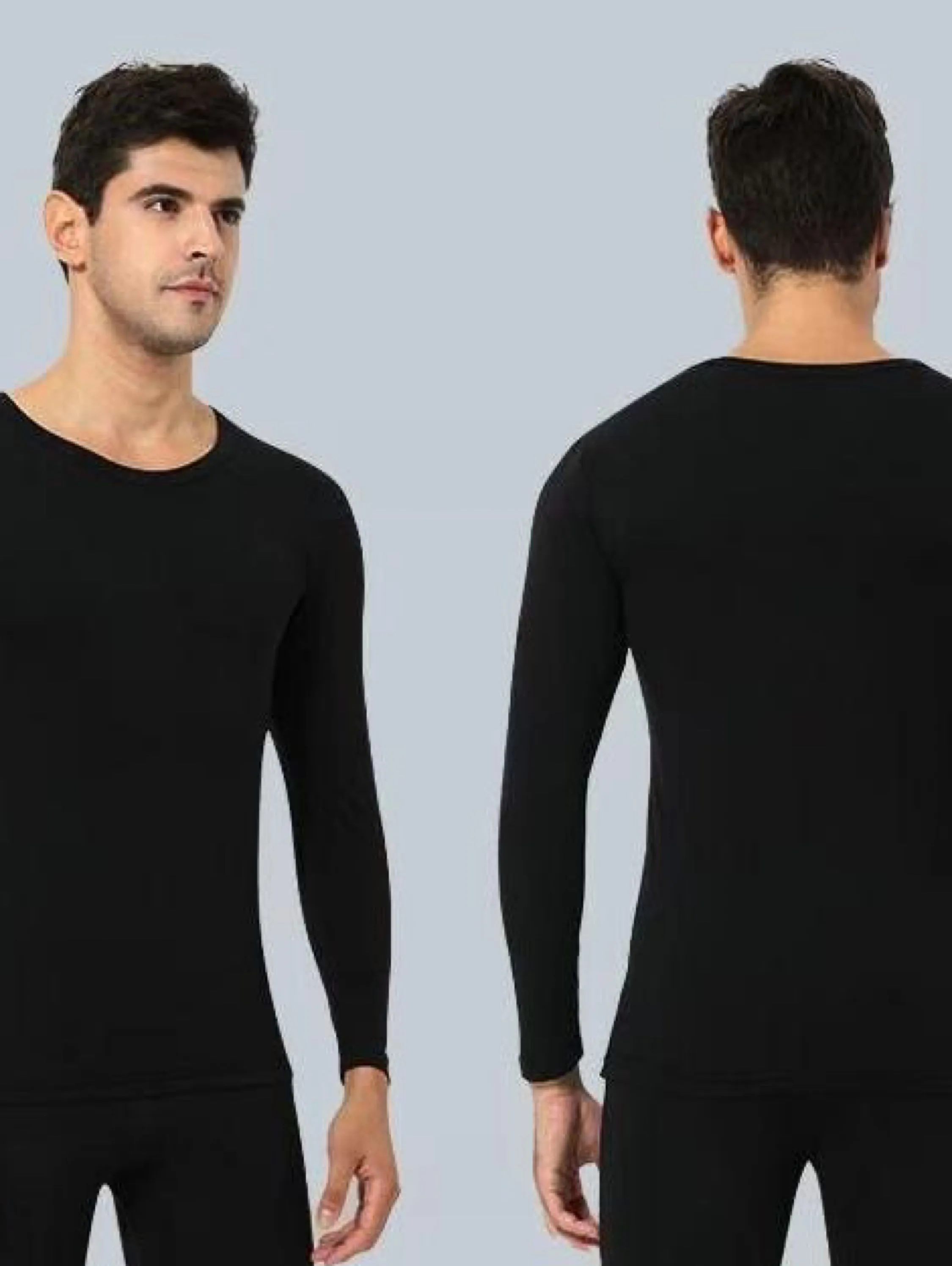 blusa térmica masculinotodo preto