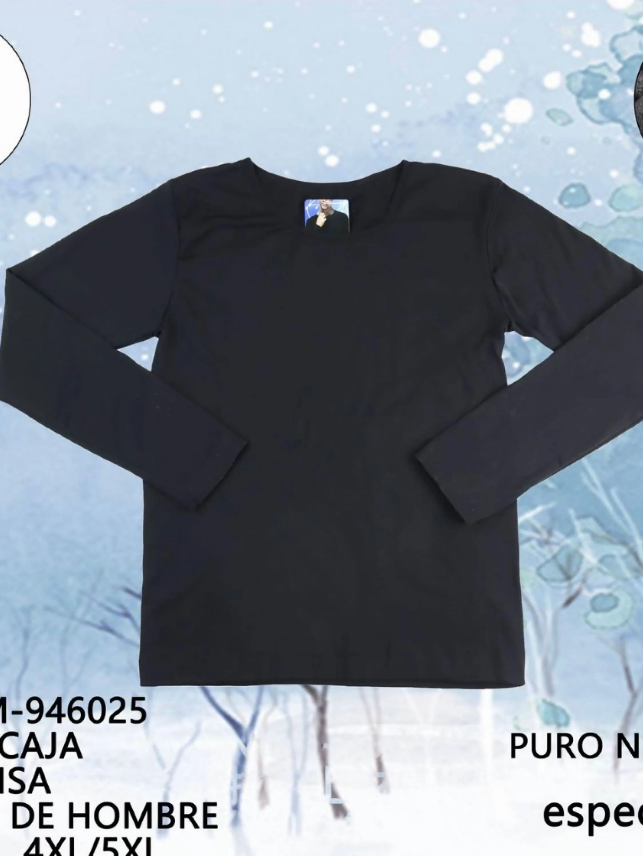 Blusa térmica masculino