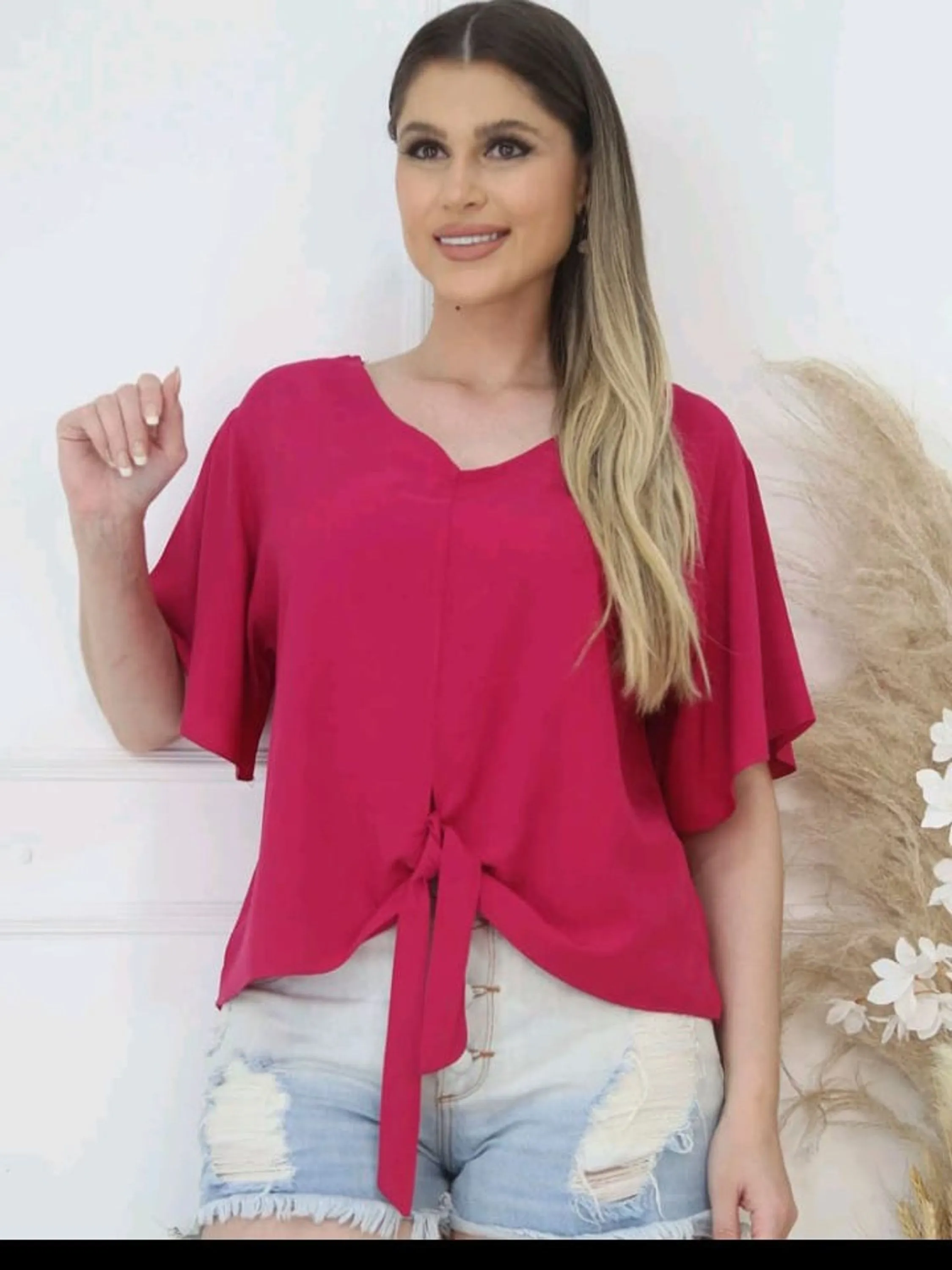 blusa con lasinho