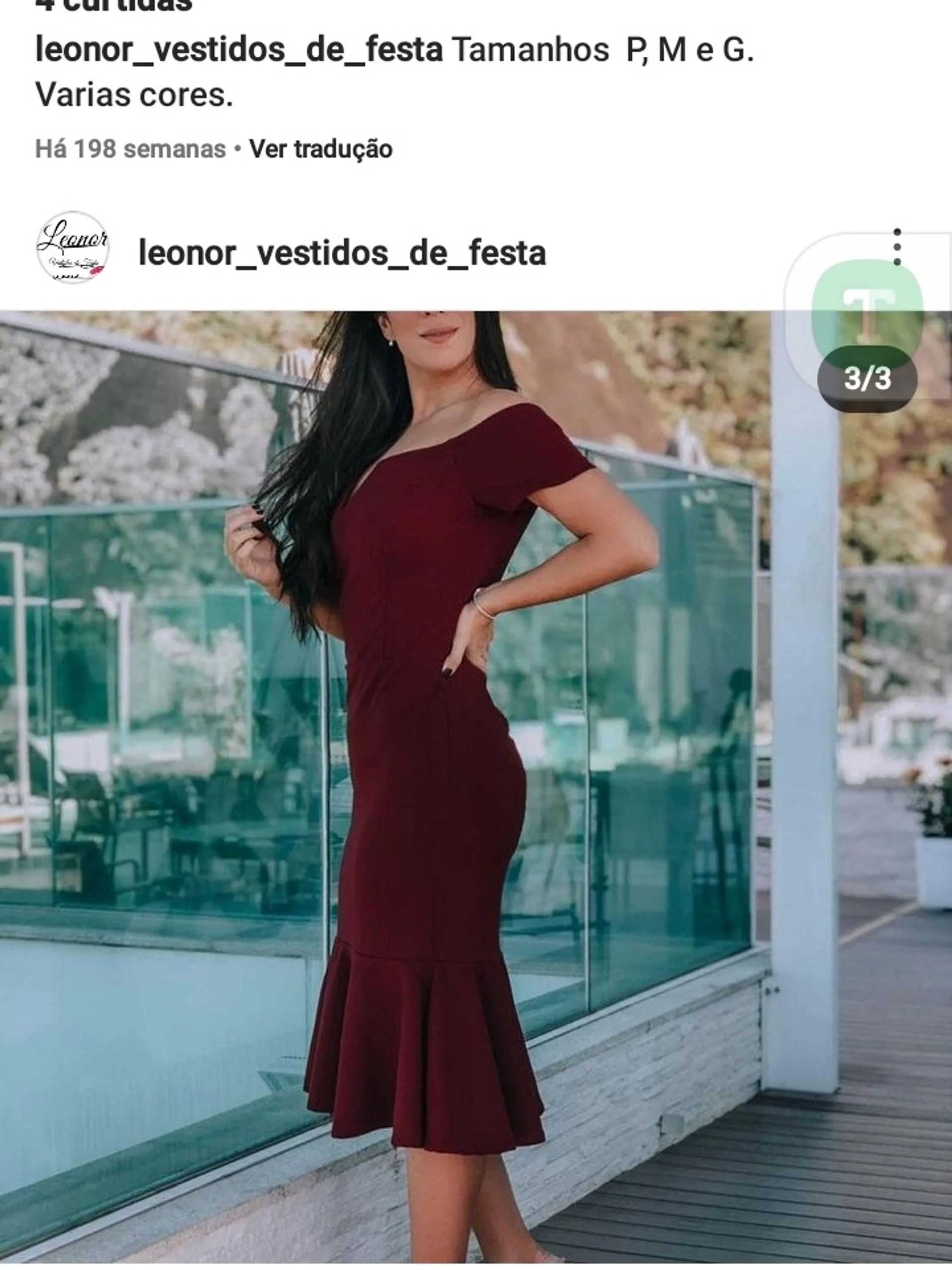 Vestido midi