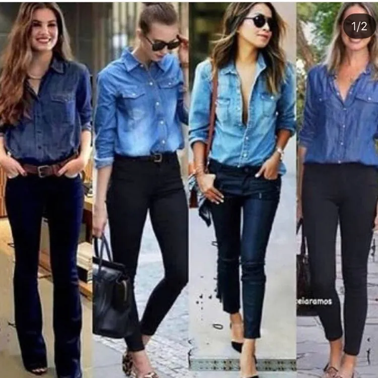 Camisa de jeans