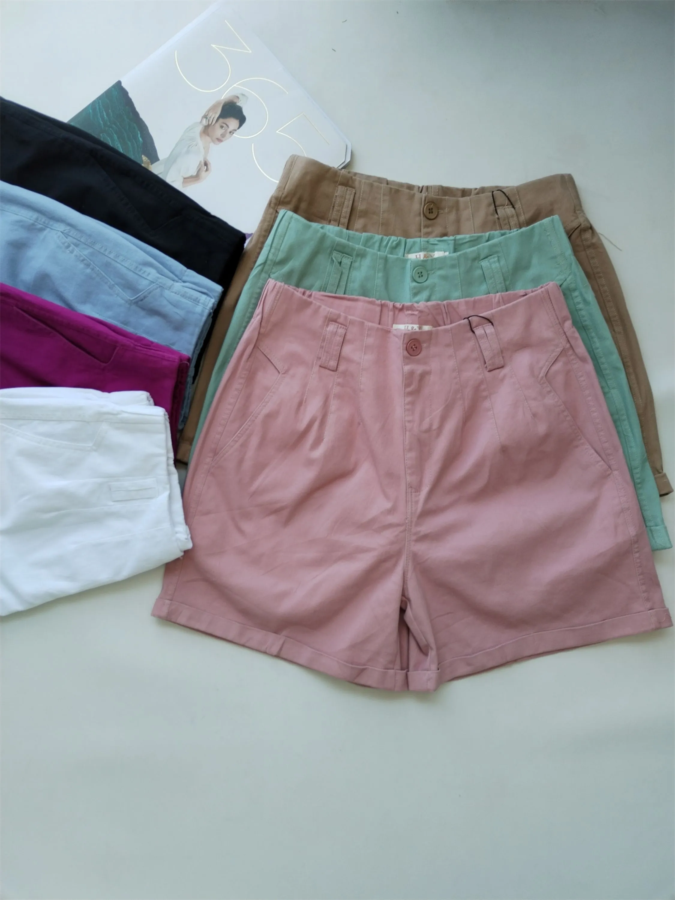 shorts de sarja