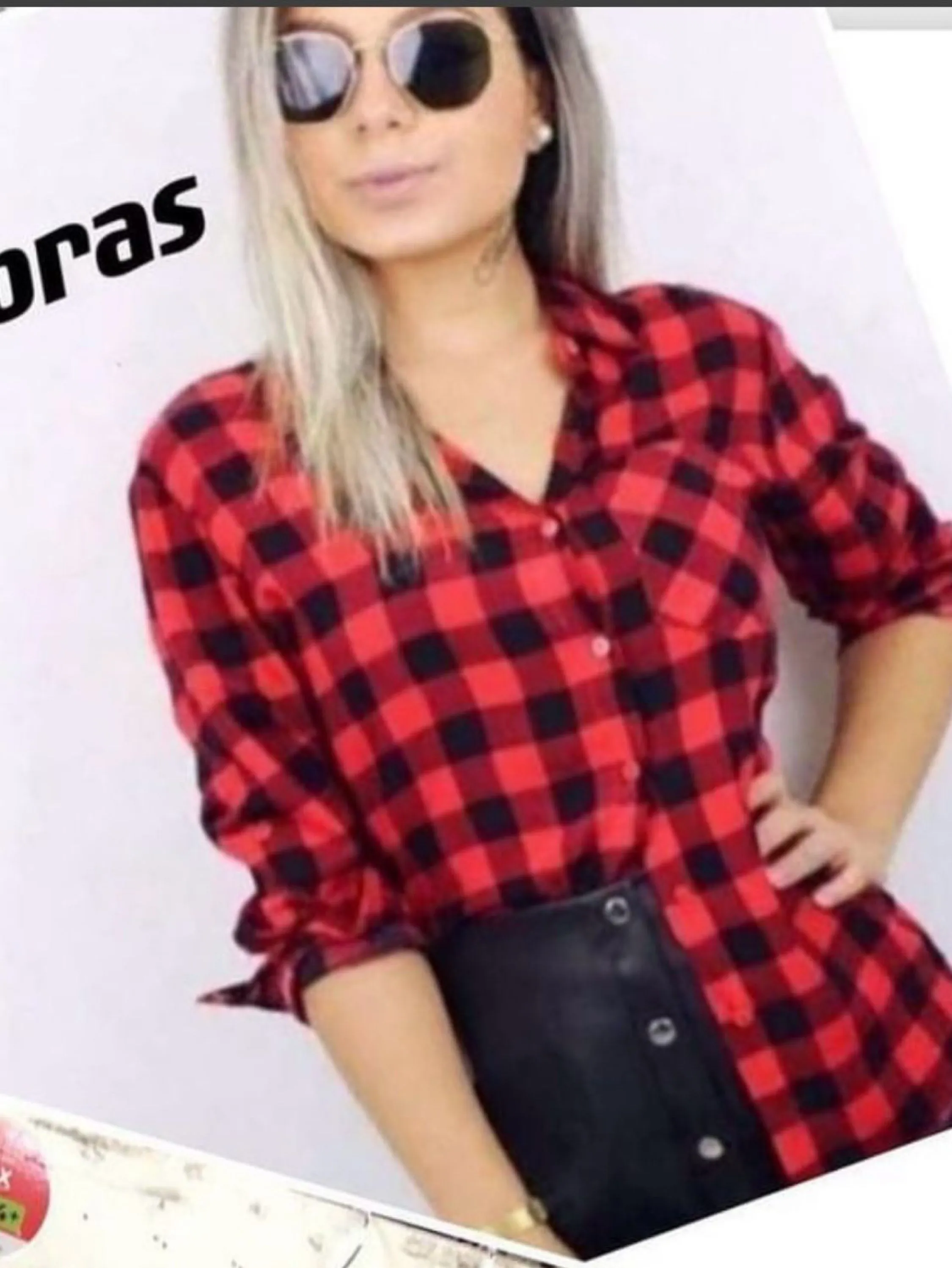 Blusa de frio xadrez