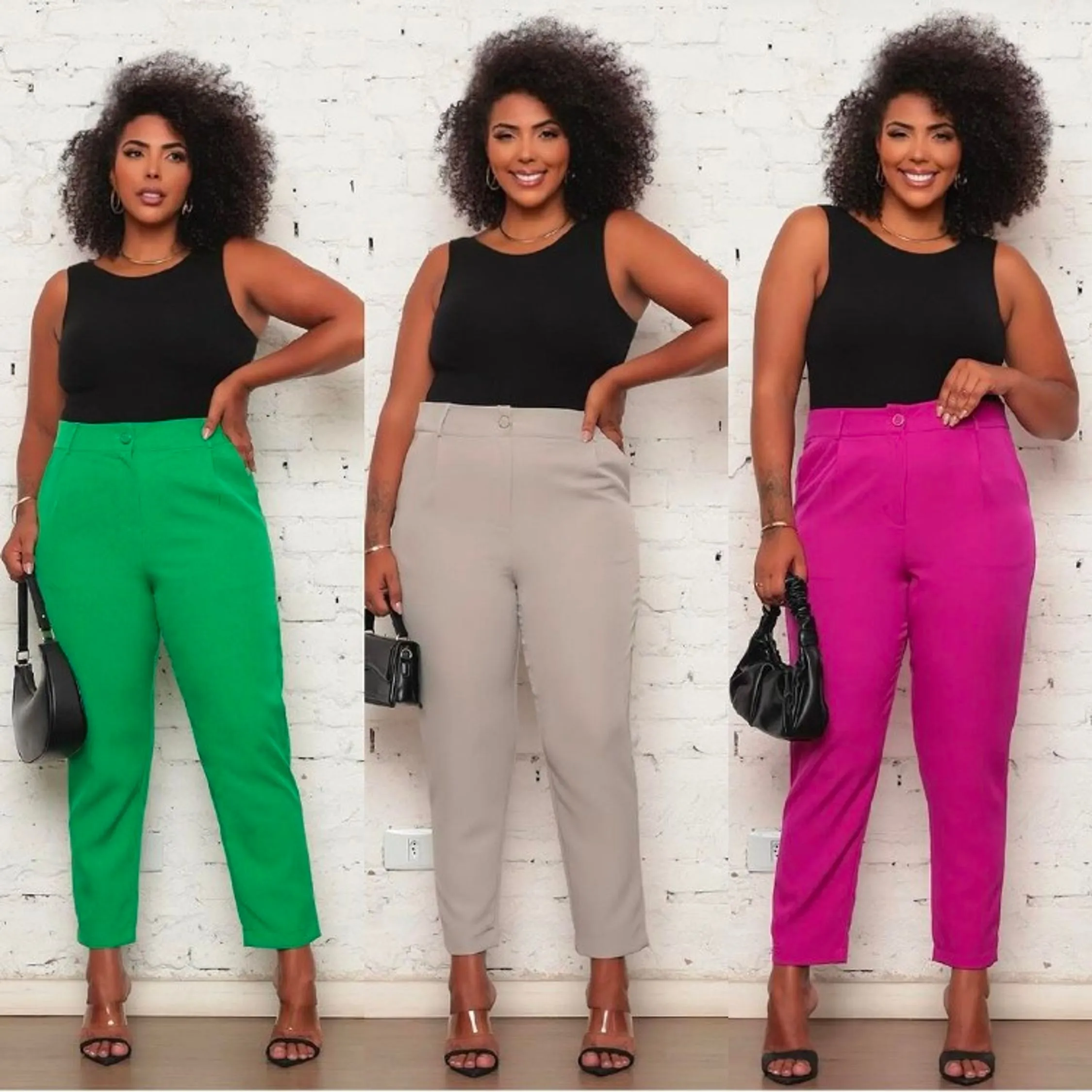 Calça Alfaiataria  plus size