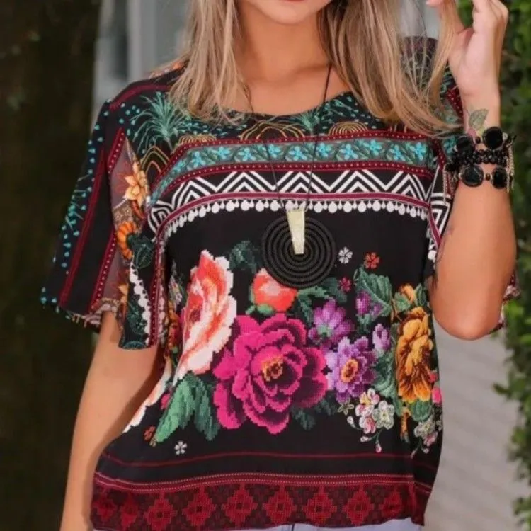 Blusa Estampada