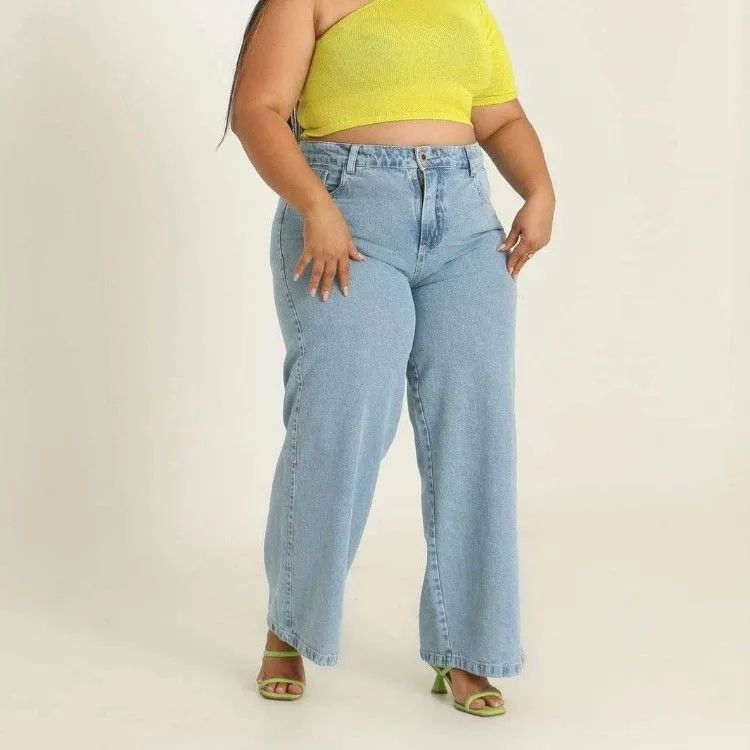 Wide leg plus size