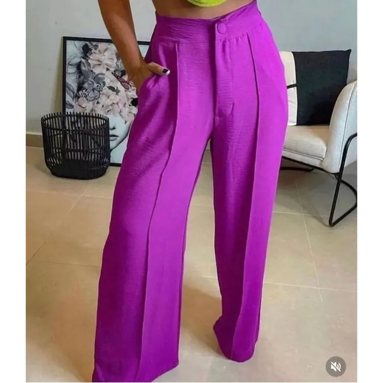 Calça pantalona duna linda bella