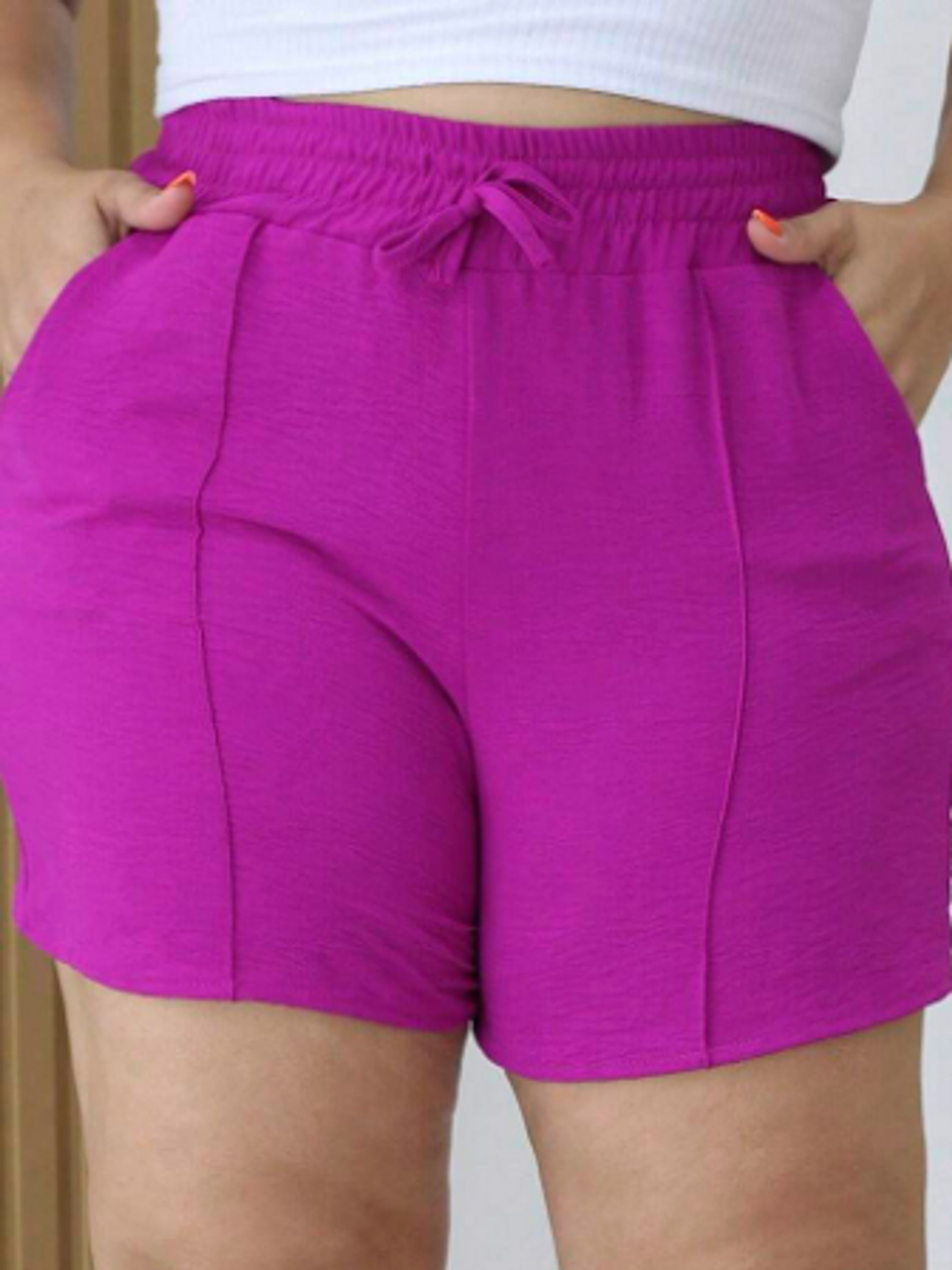 Shorts duna plus size