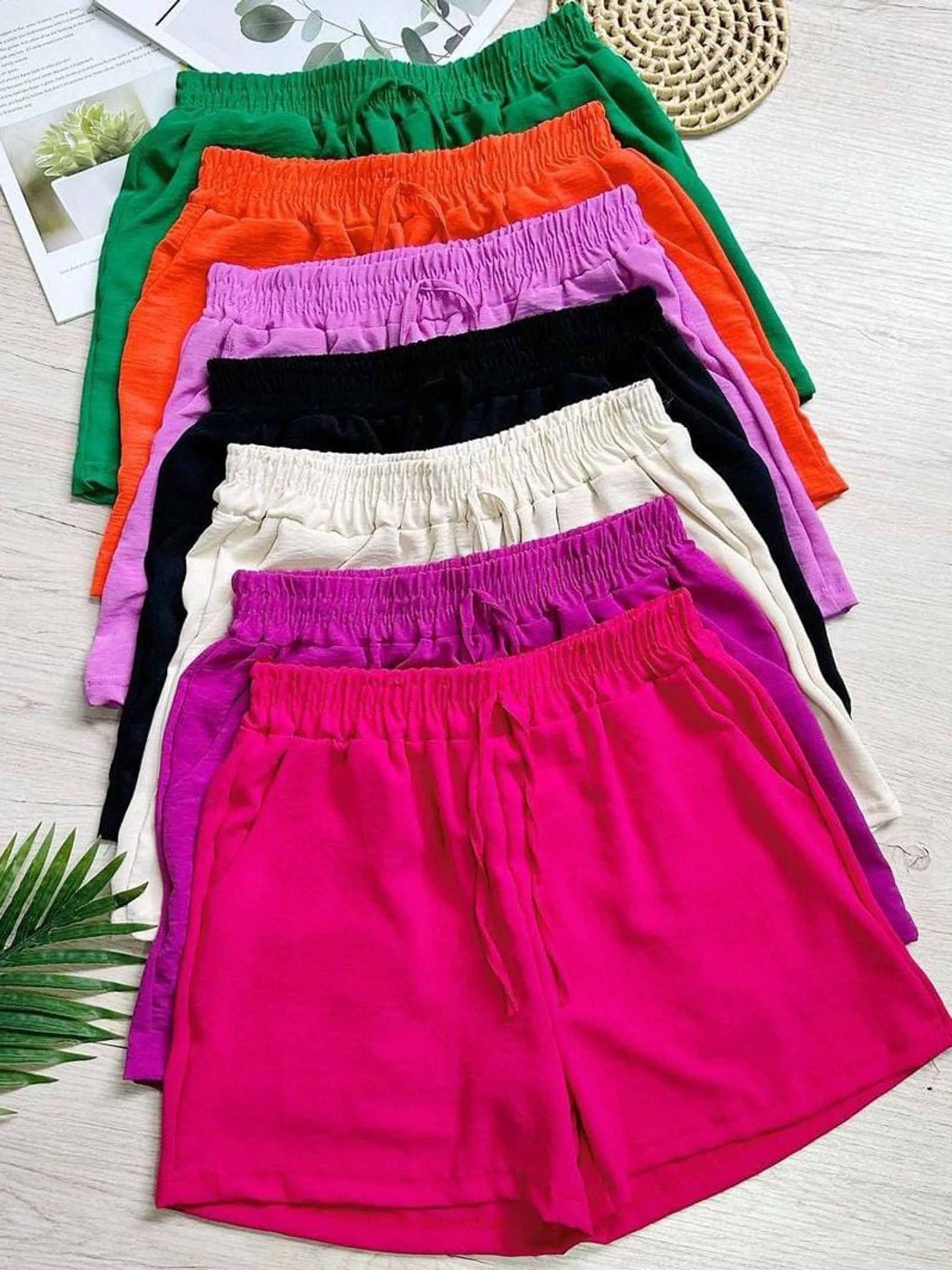 Shorts liso duna feminino