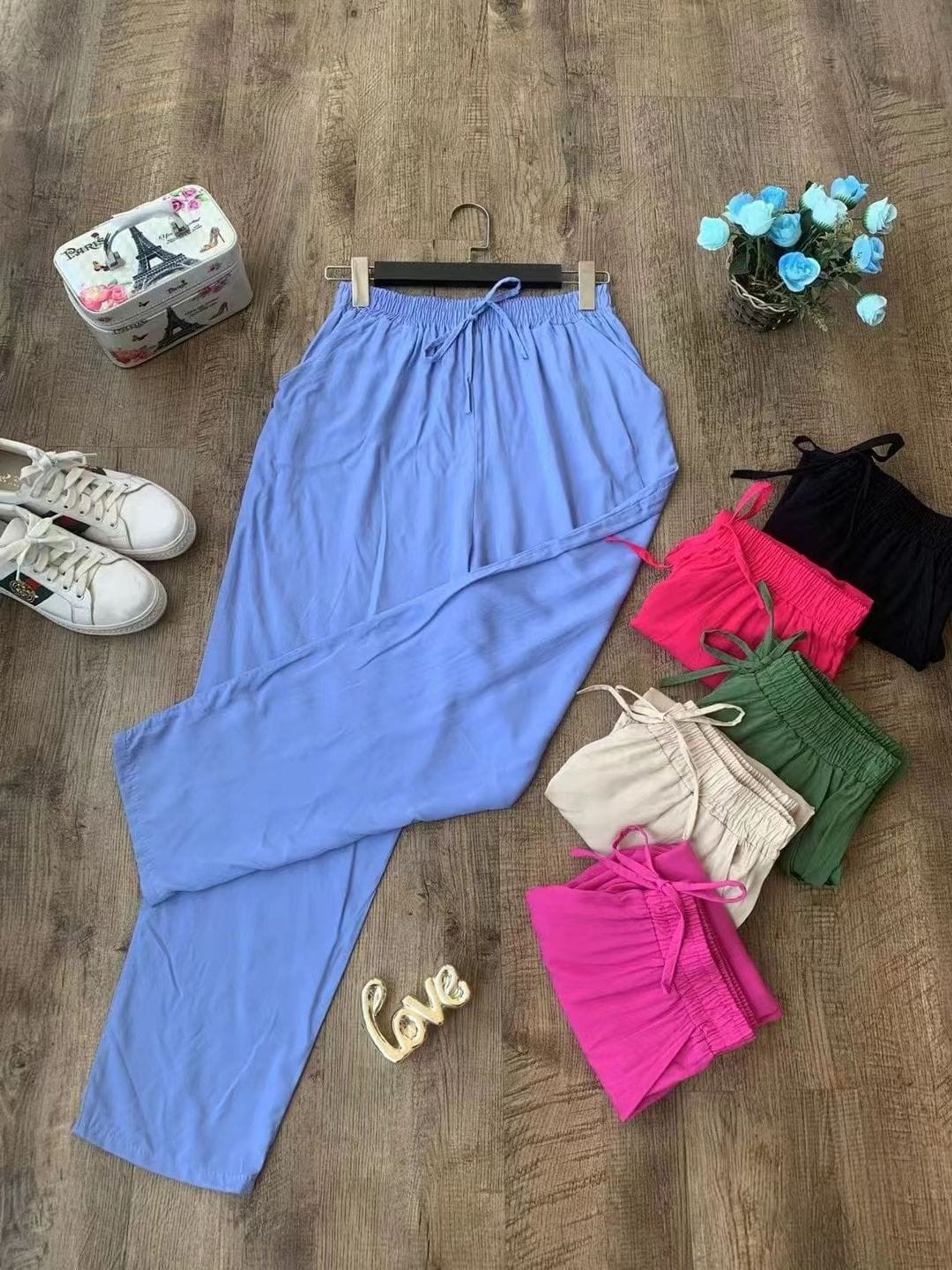 Reposição calça viscose basica