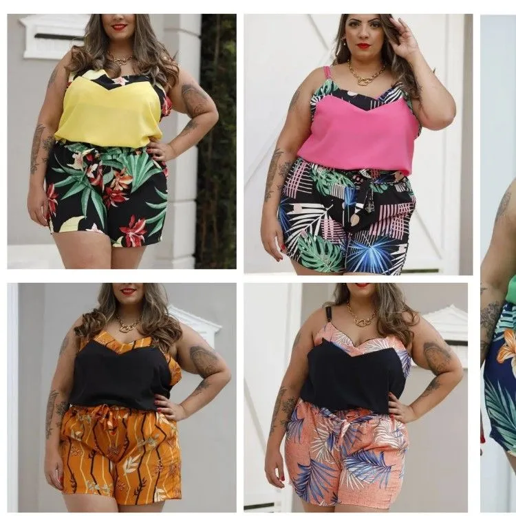 Conjunto Plus Size