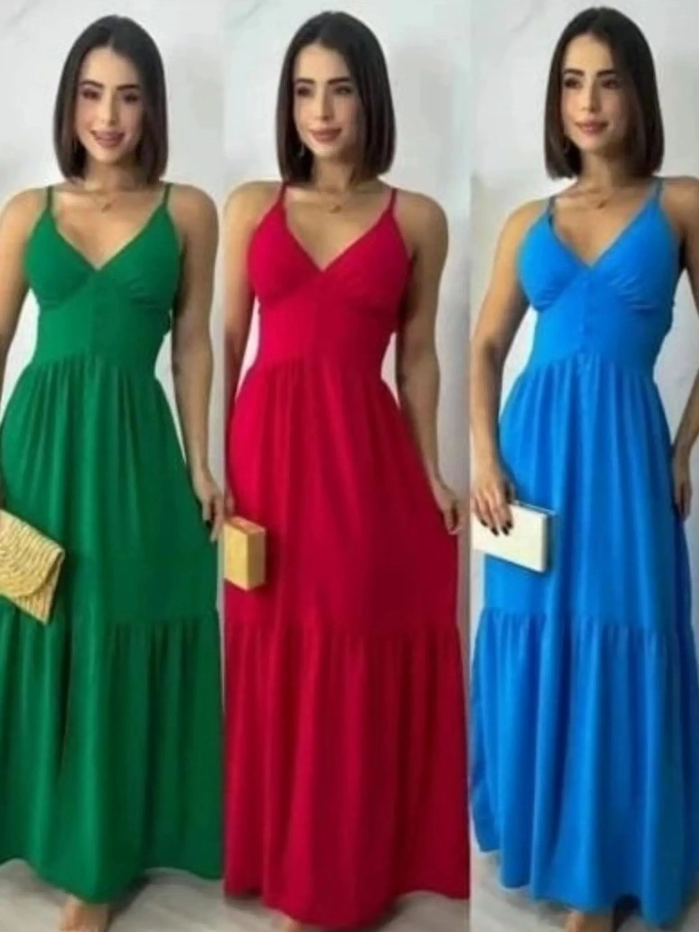 Vestido de alça