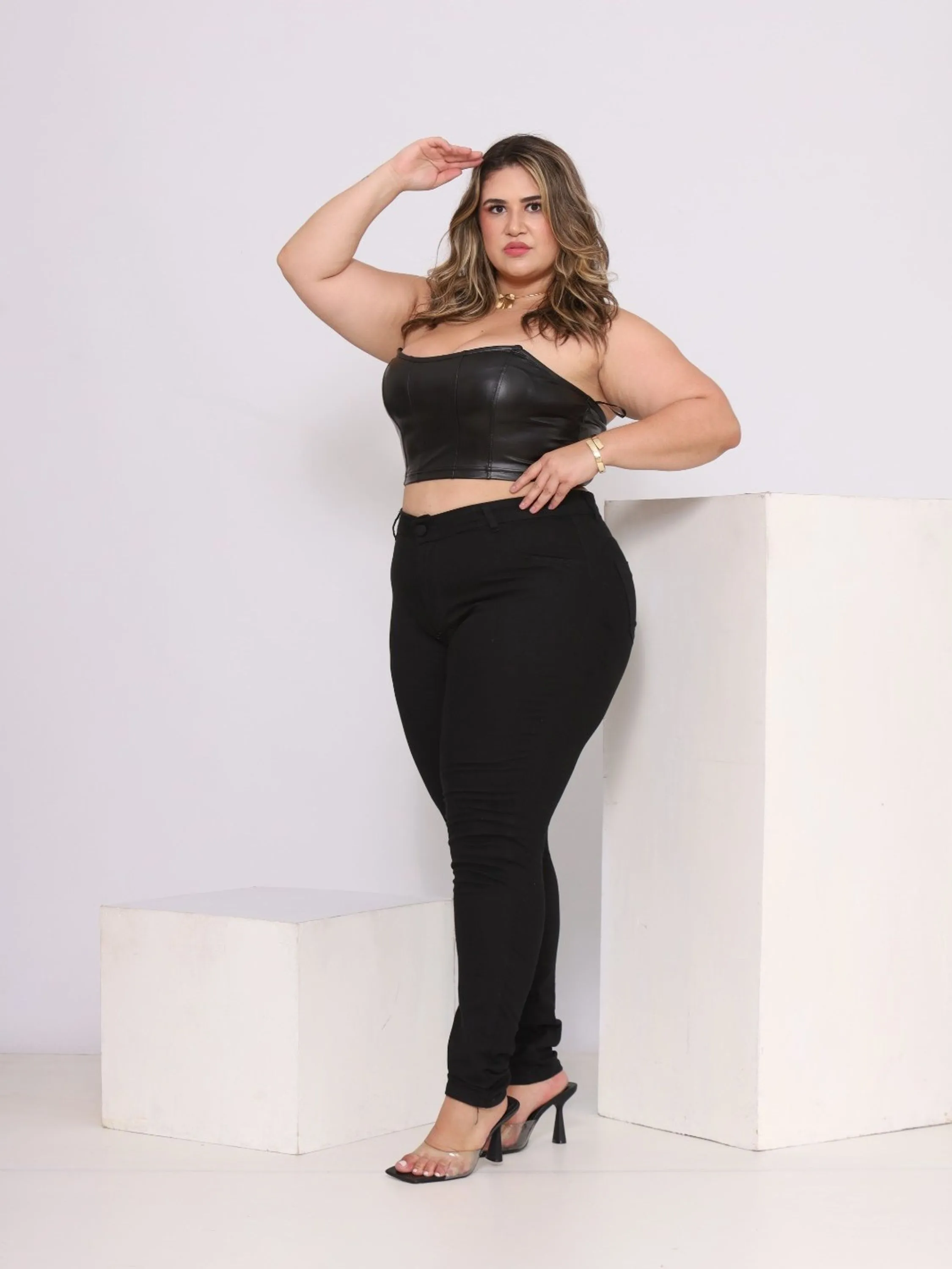 Calça Skinny Plus size