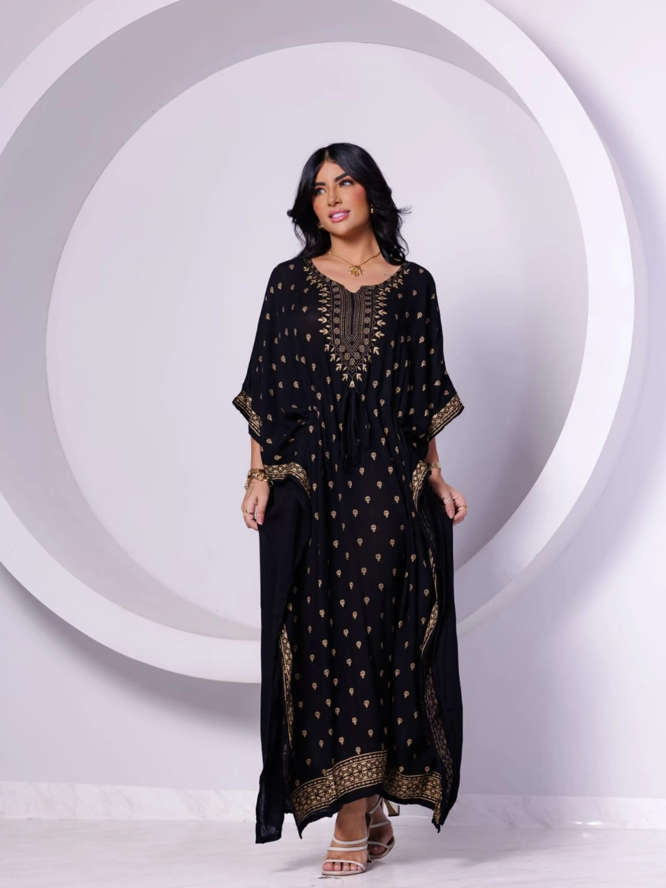 KAFTAN longa ouro