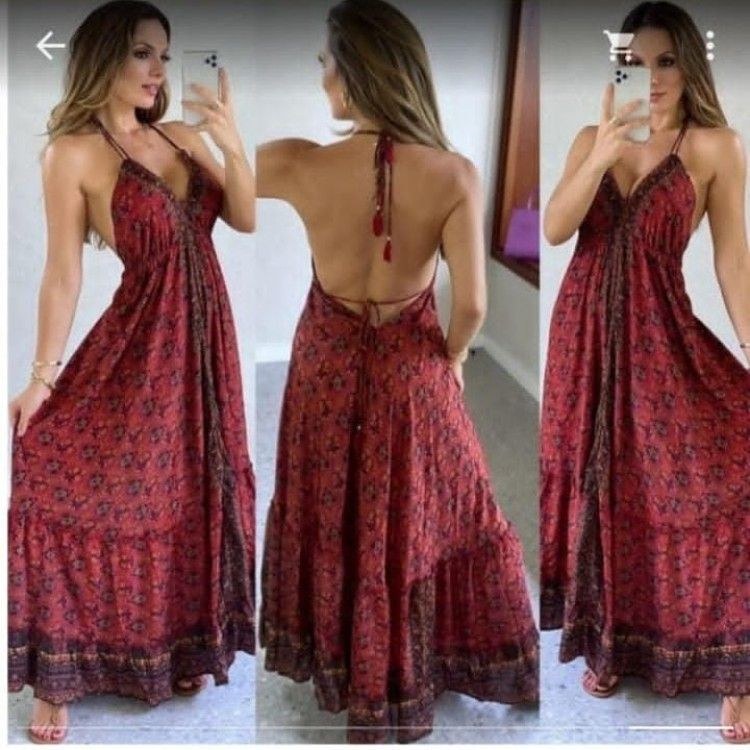 Vestido seda