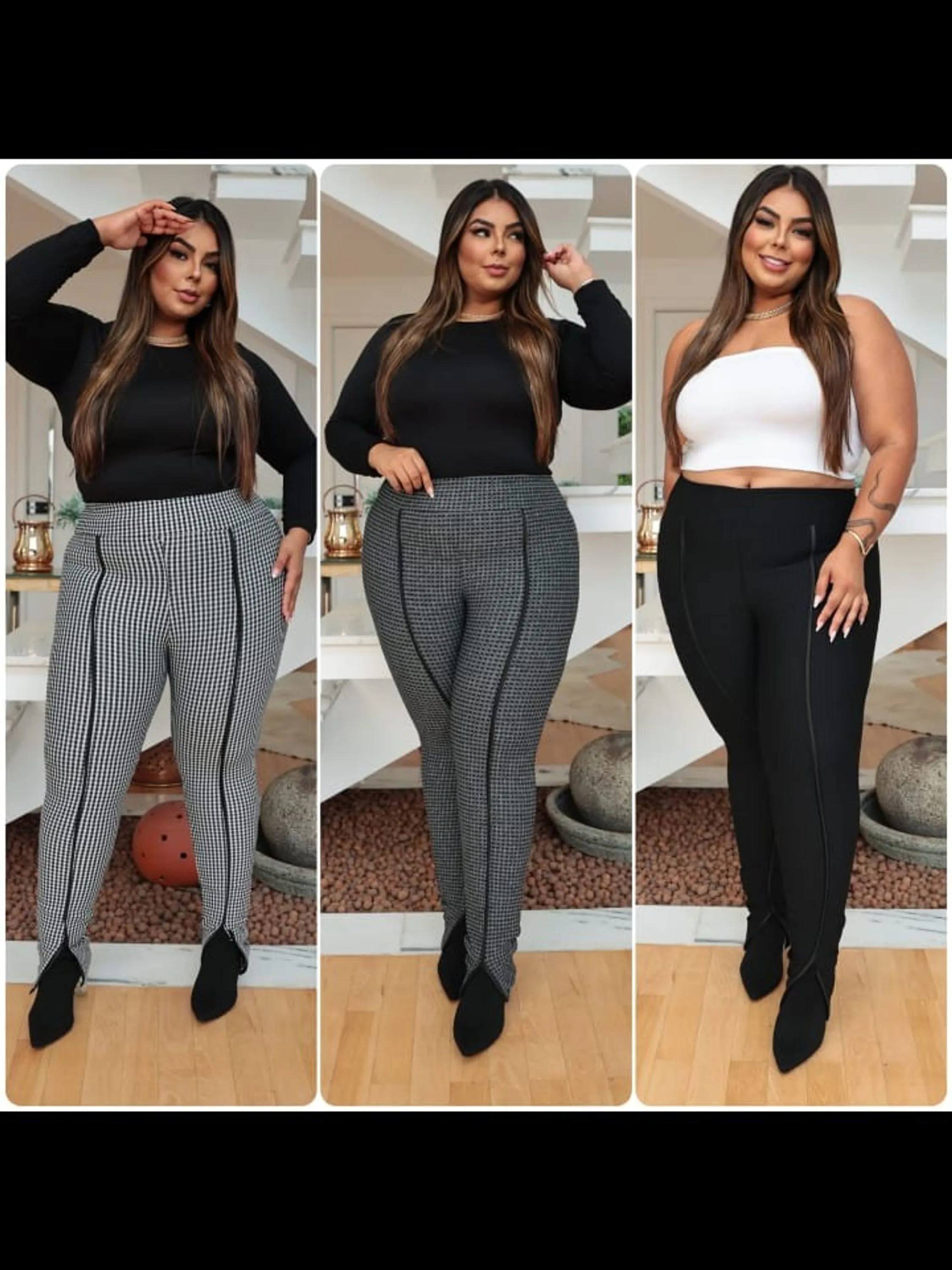 Calça Jacar Plus Size