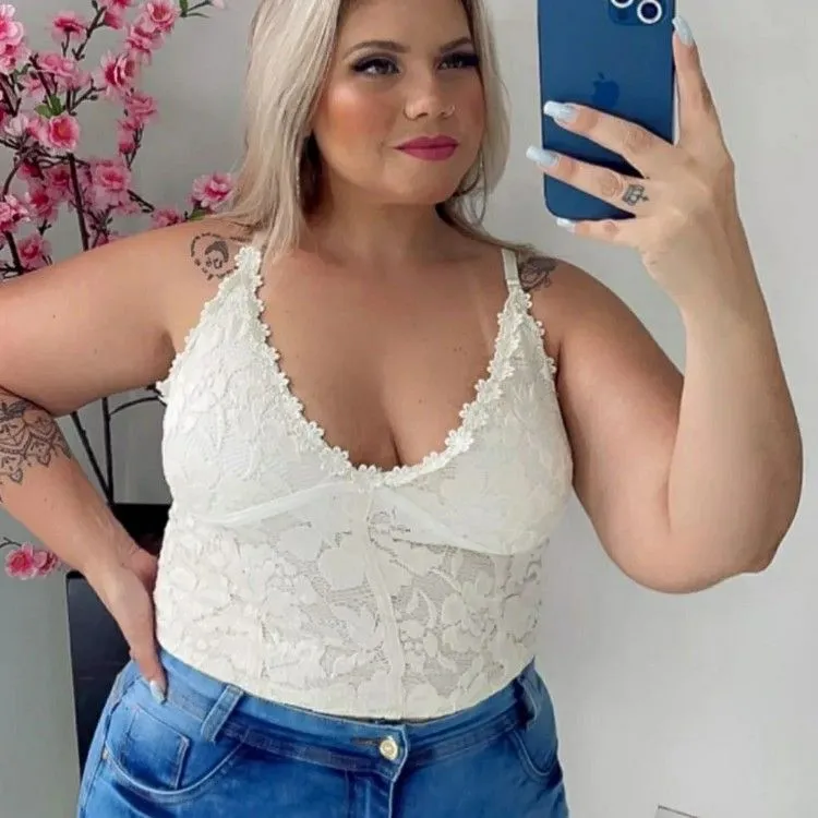 Cropped Plus Size