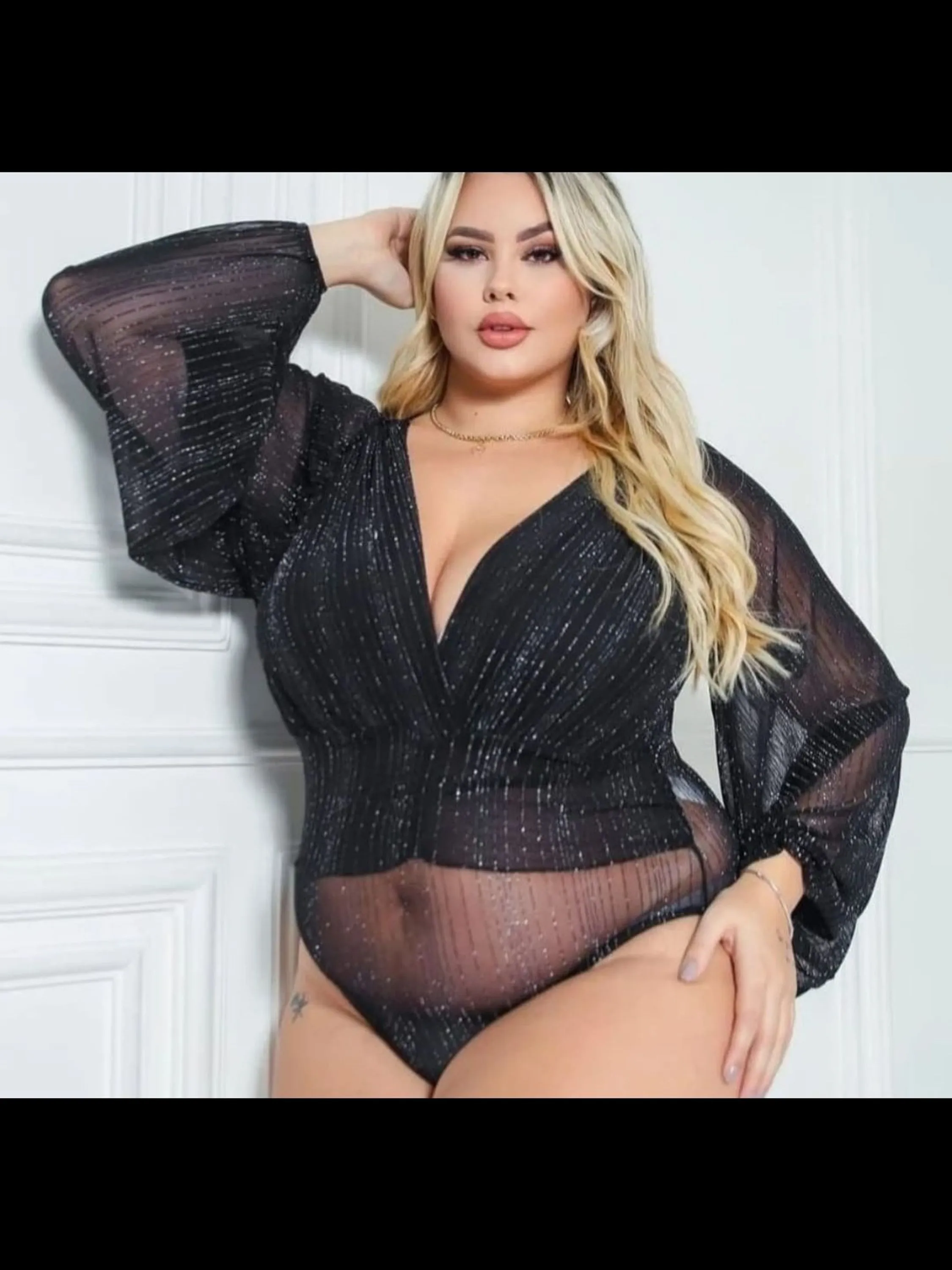 Body Lurex Plus size