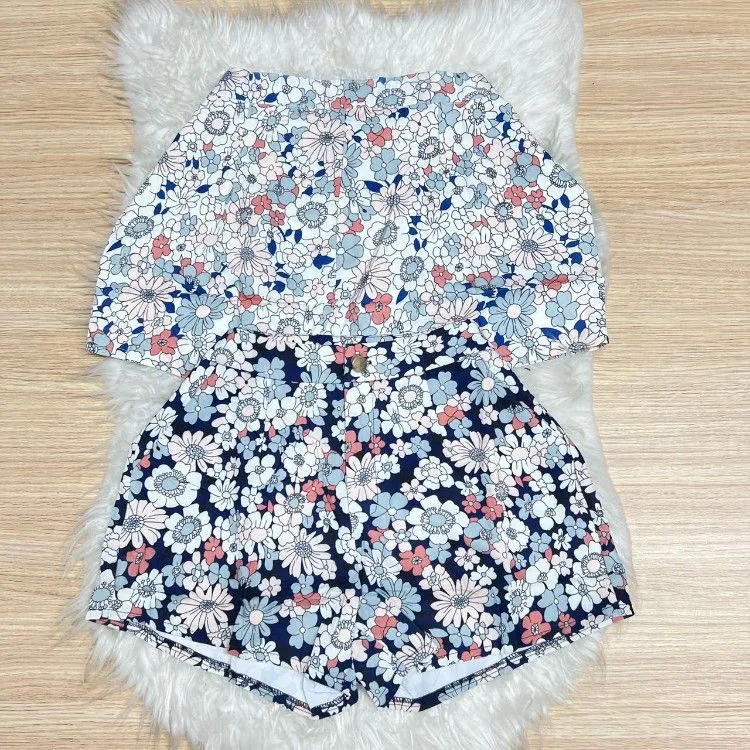 Short estampada promoção