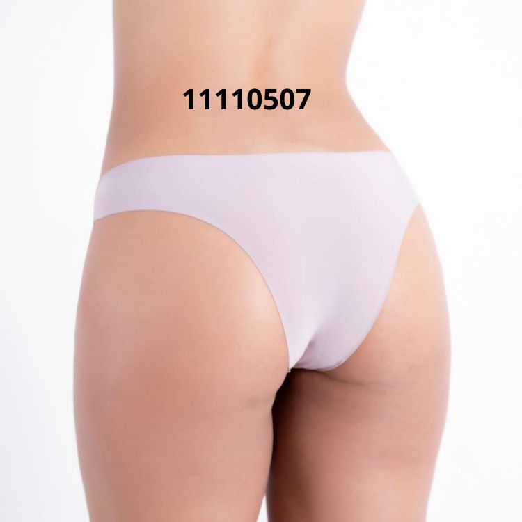 Calcinha Sem Costura Tanga Lisa e Estampada  11110507LUKI MODAS 1605