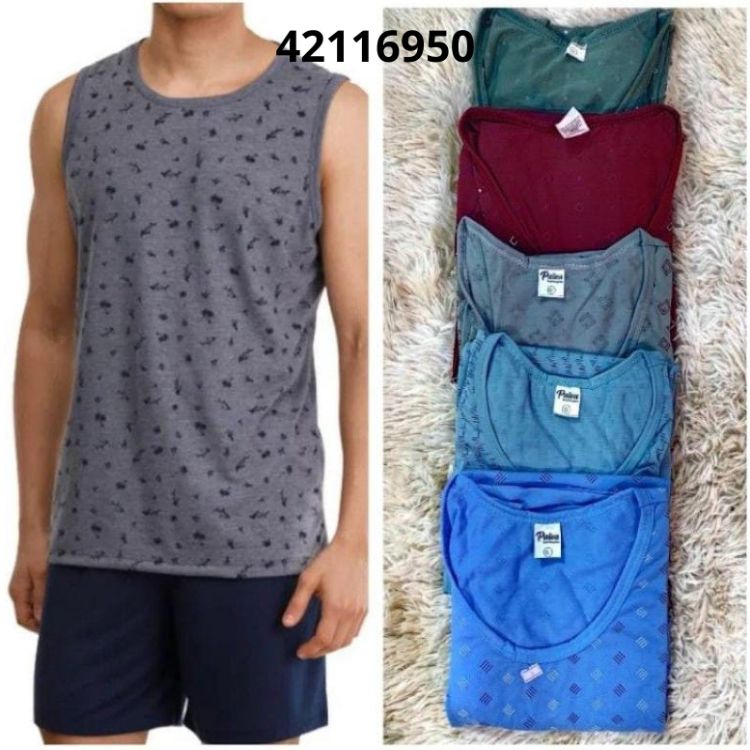 Pijama Regata Masculino 42116950 LUKI MODAS 1909