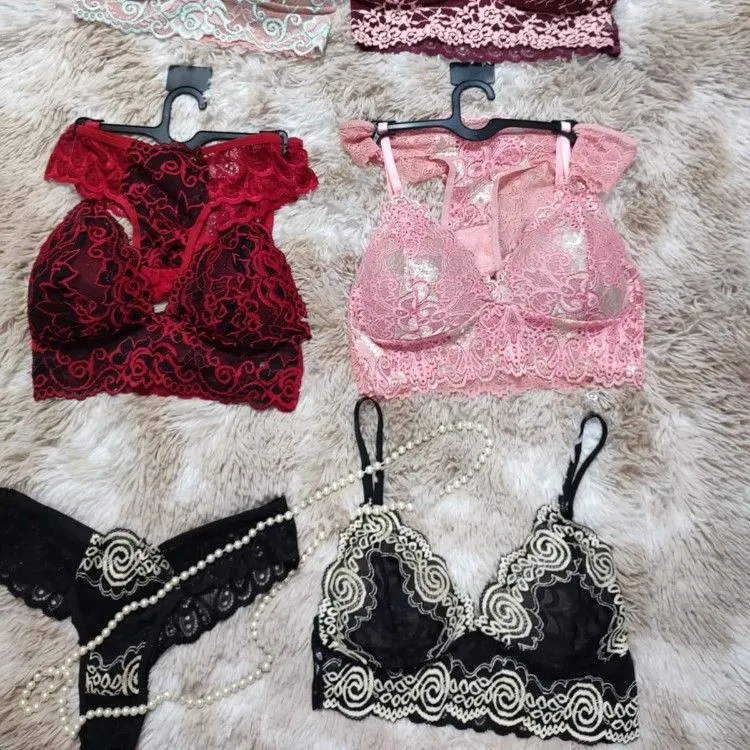 Conjunto Lingerie sem Aro com Bojo 11118046 LUKI MODAS 1006