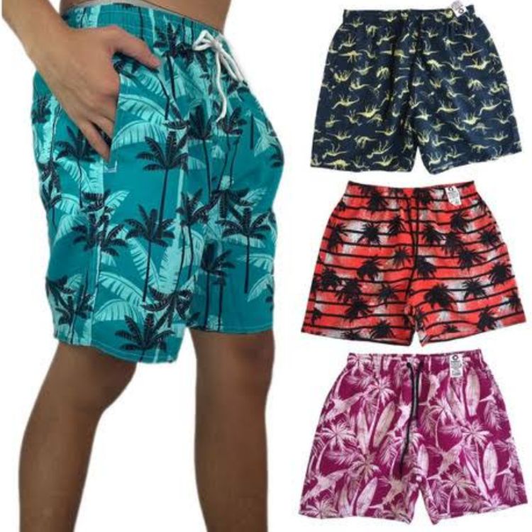 Short Playboy Plus Size Cores e Estampas Variadas 0901