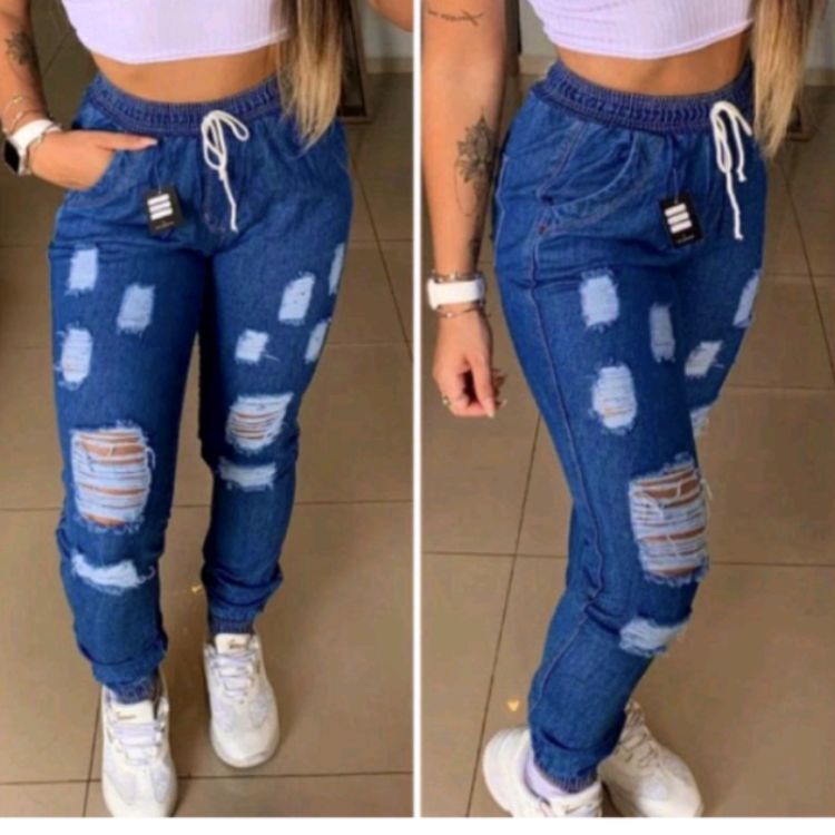 Calça Jeans Jogguer Feminina 31114684 LUKI MODAS 1308