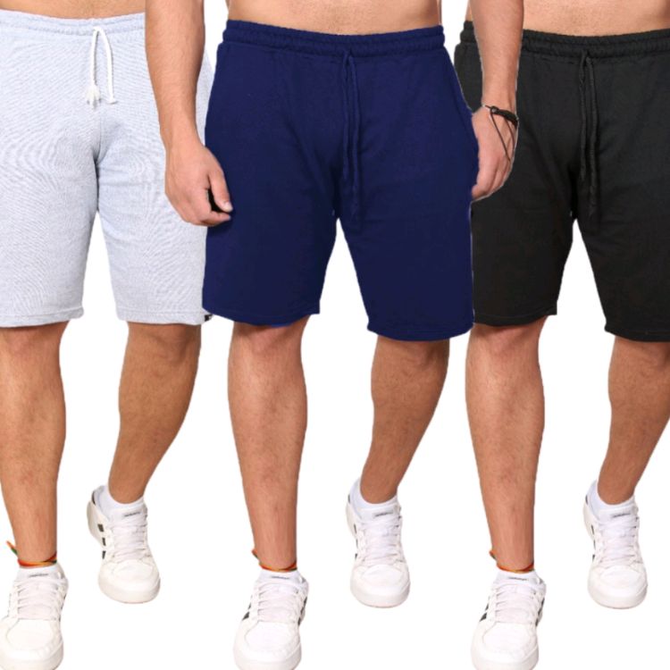 Shorts moletom cores Variadas Conforme disponibilidade