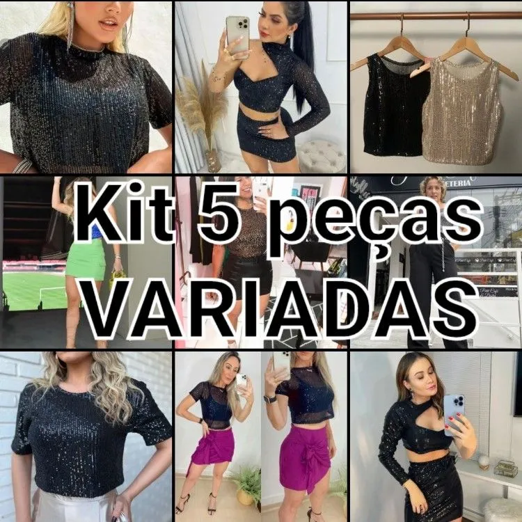 KIT 5 Peças Variadas PAETE