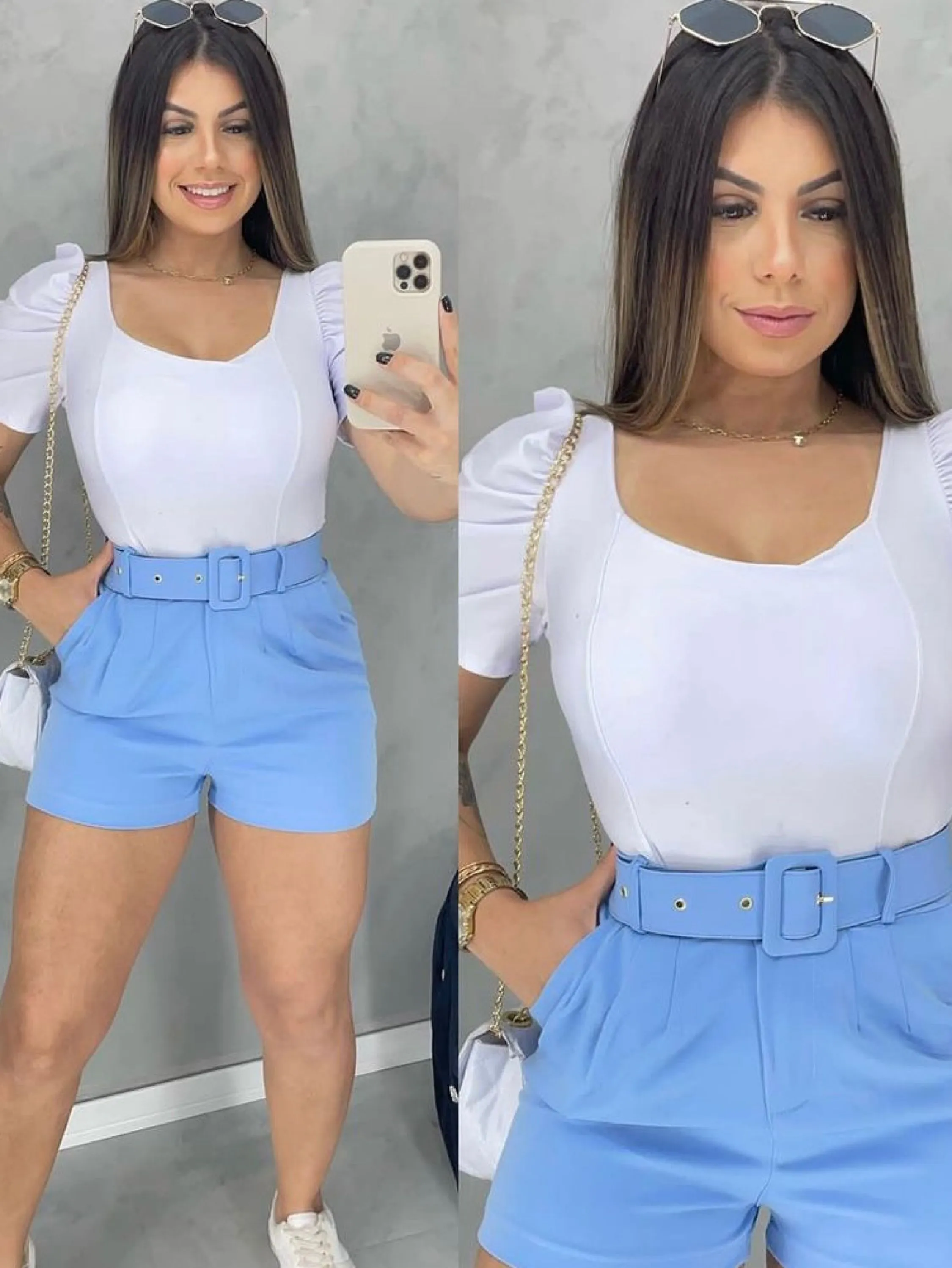 Body feminino alça princesa
