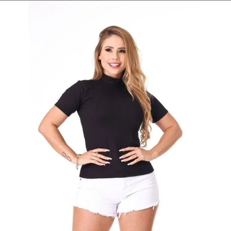 REF 423 BLUSA FEMININA CANELADO