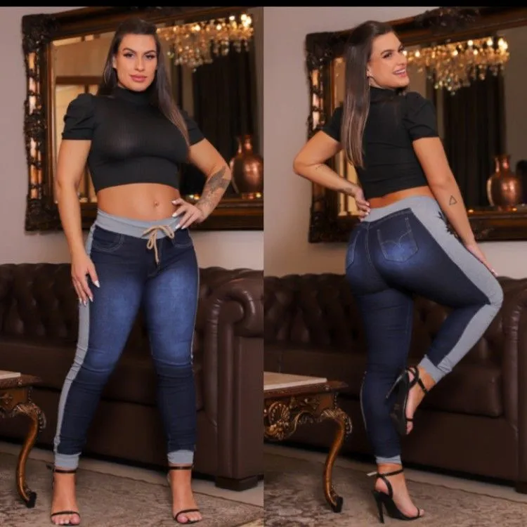 REF 260 CALCA MULATON JEANS CINTURA ALTA LYCRA