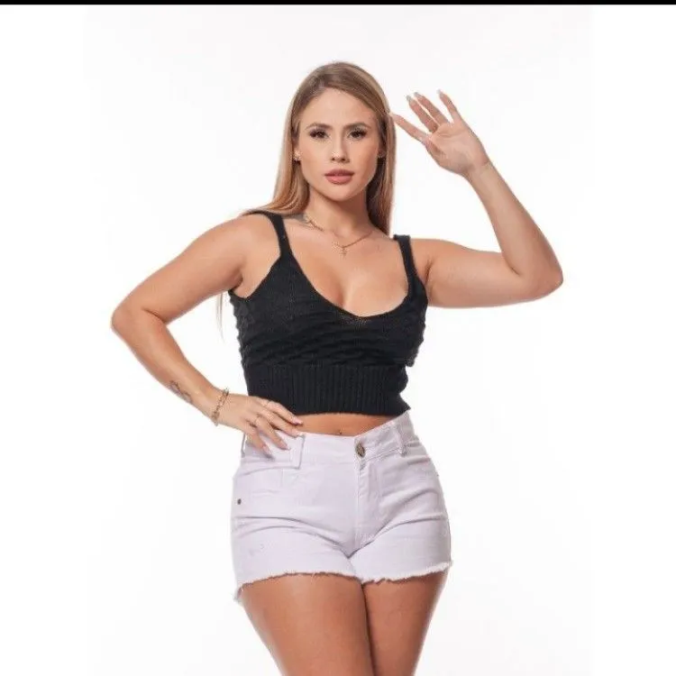 REF 519 TOP FEMININA TRICOT