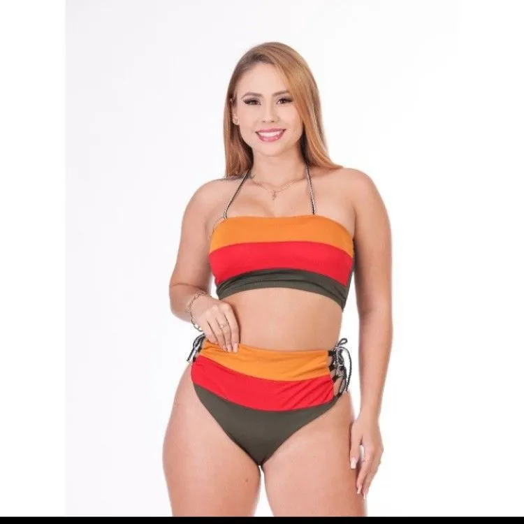 REF 412 BIQUINI MODA PRAIA FEMININA SUPLEX