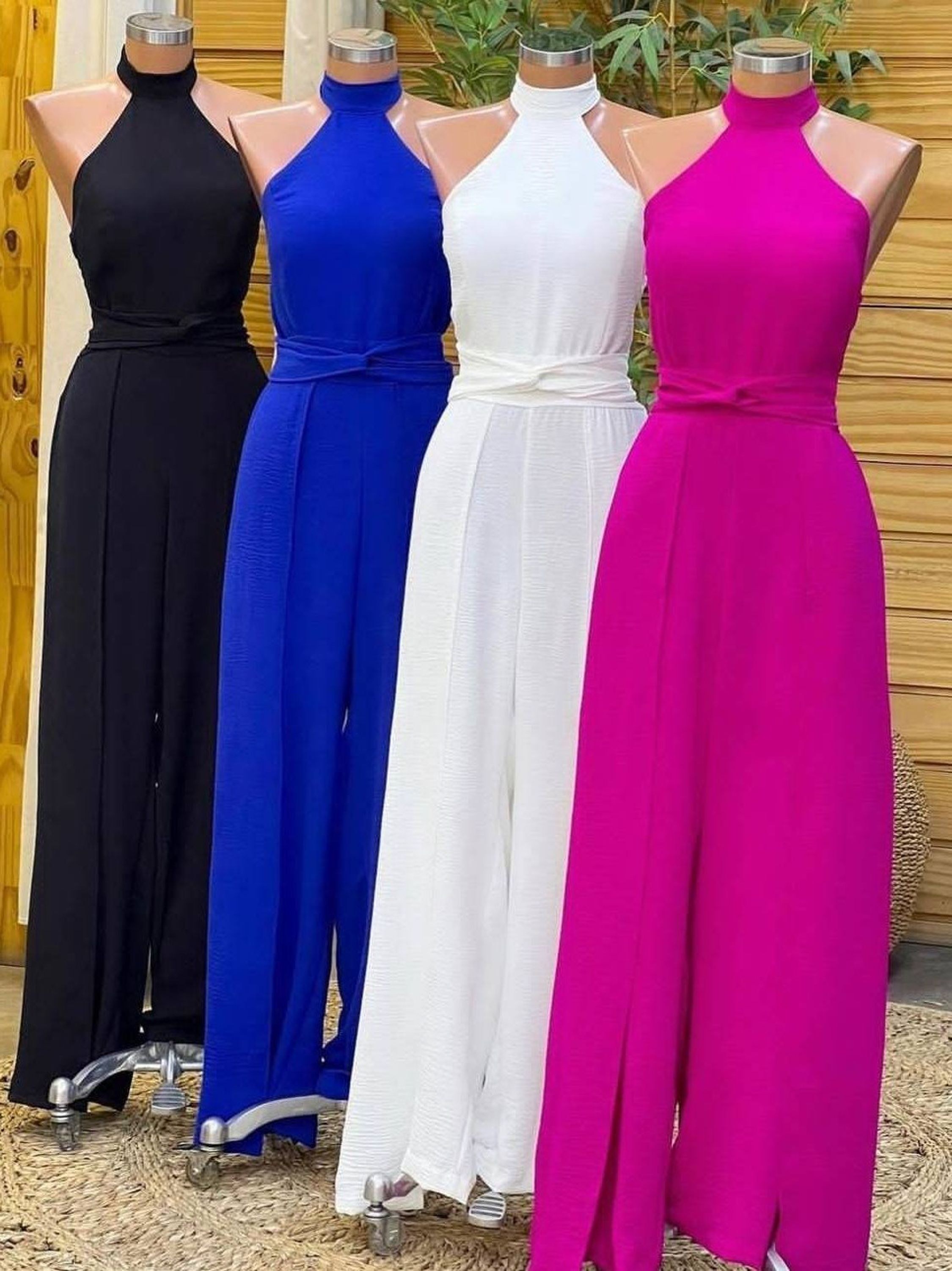 Macacão Duna Fenda Moda Blogueira Moda Style