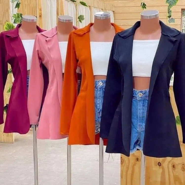 Max Blazer Neopreme Moda das Blogueiras Modinha Boutique Casaco Agasalho Moda Feminina Modinha Gringa