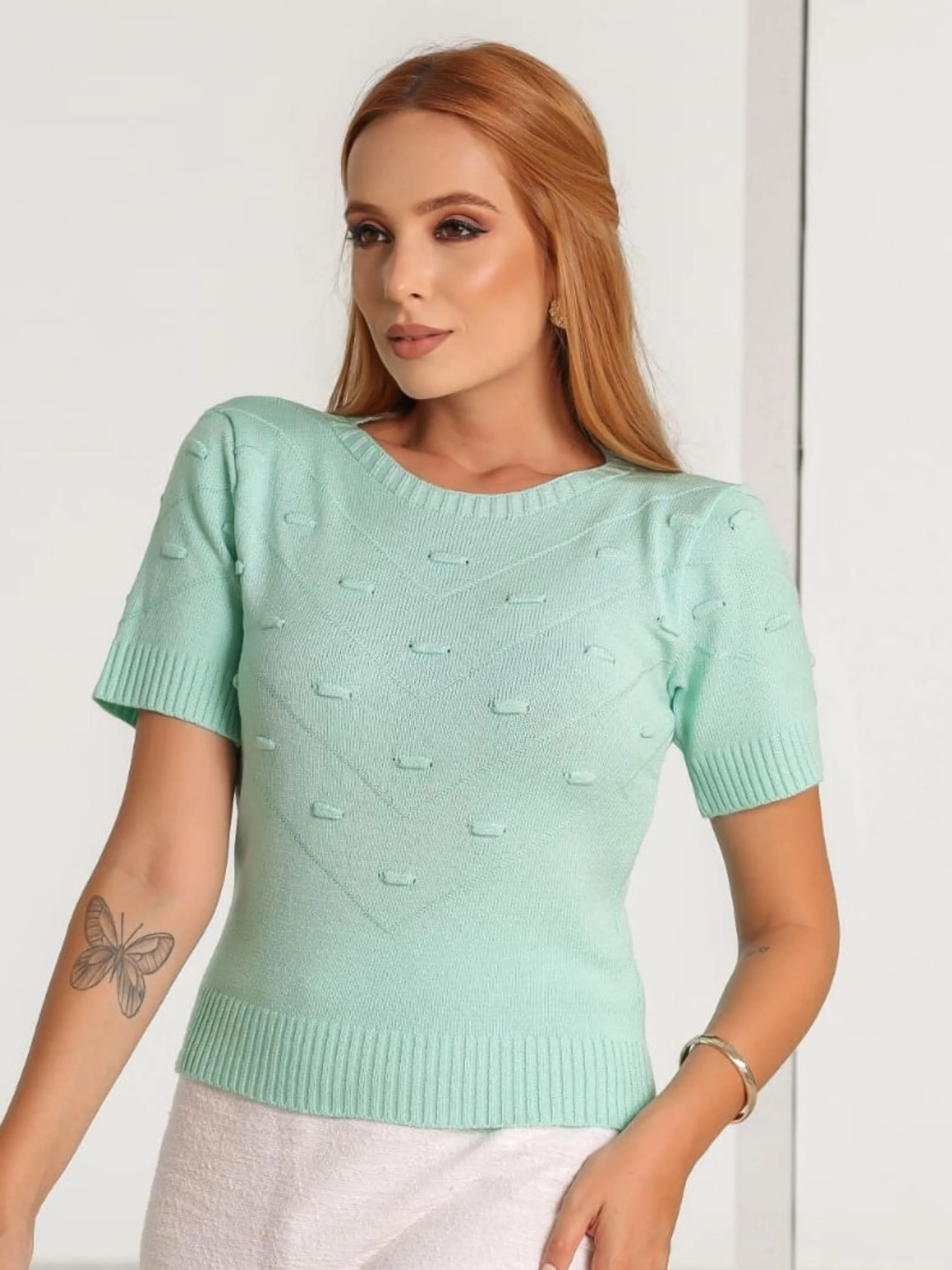 Blusa de Modal de manguinha