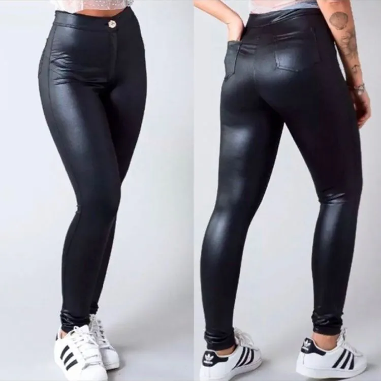 Calça leggings tecido cirrê elástico Maya modas Maya Modas