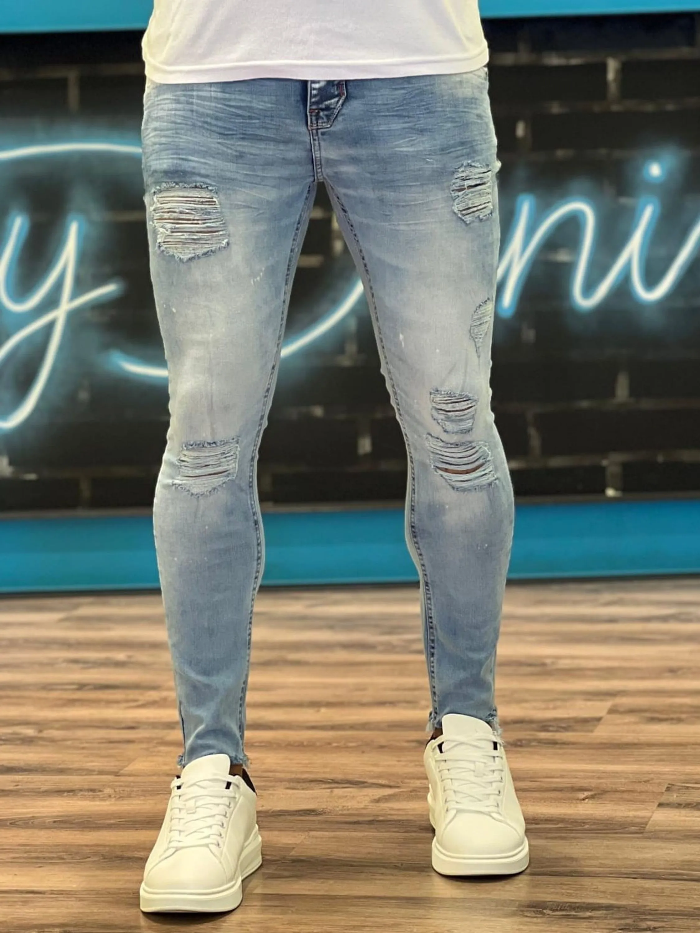 Calça Jeans Premium masculina super Skinny 38 ao 48